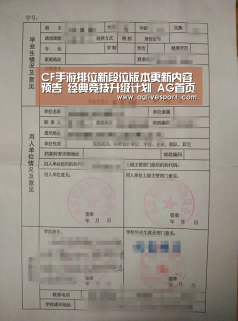 CF手游排位新段位版本更新内容预告 经典竞技升级计划_AG首页(图3) AG首页